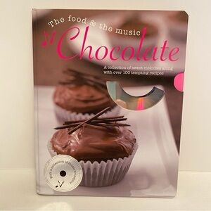The Food & The Music Chocolate Dessert Cookbook CD Set New